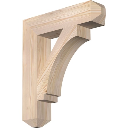 Ekena Millwork Imperial Craftsman Smooth Bracket, Douglas Fir, 5 1/2"W x 26"D x 30"H BKT06X26X30IMP04SDF